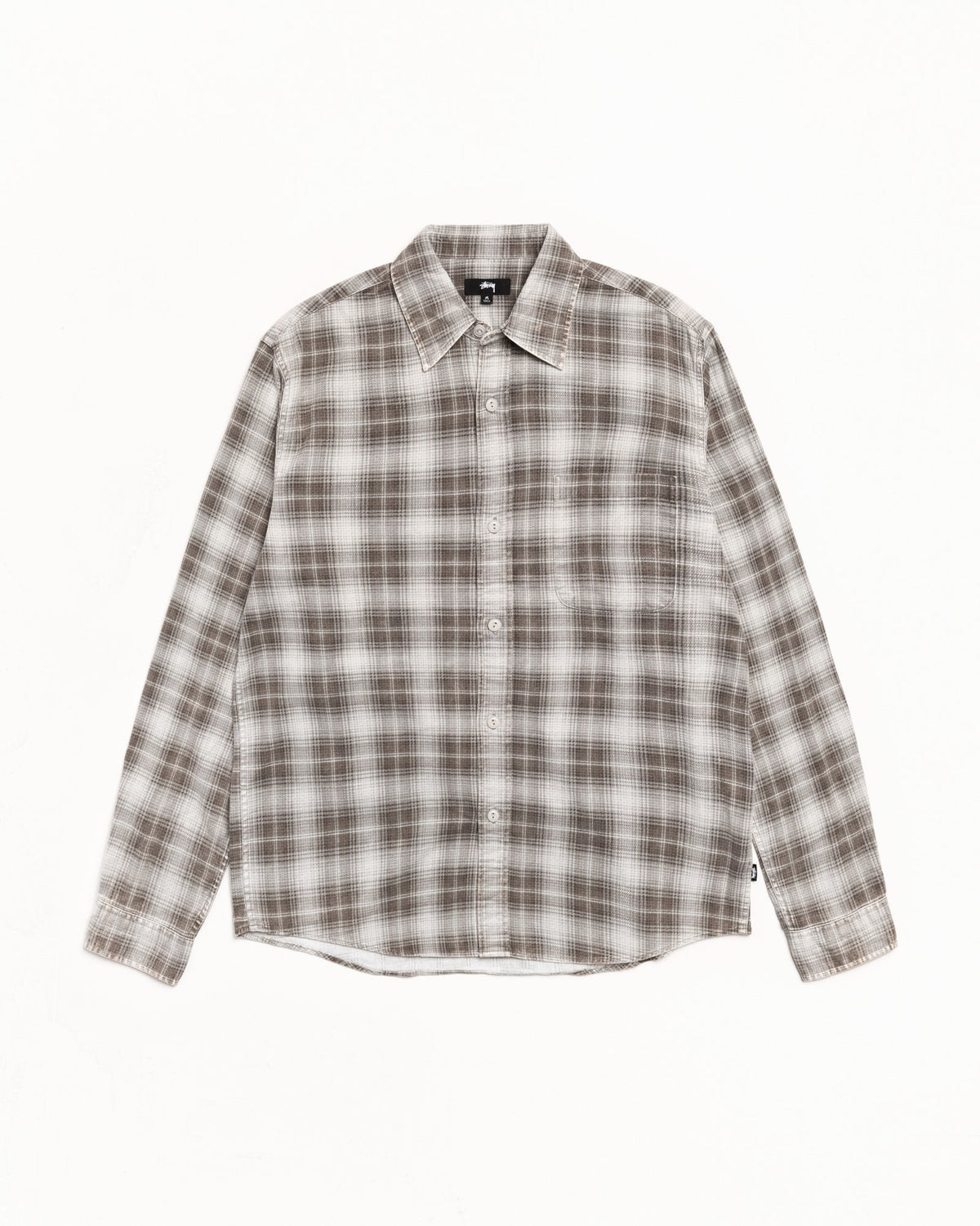 Stussy DAX PRINTED SHIRT BROWN
