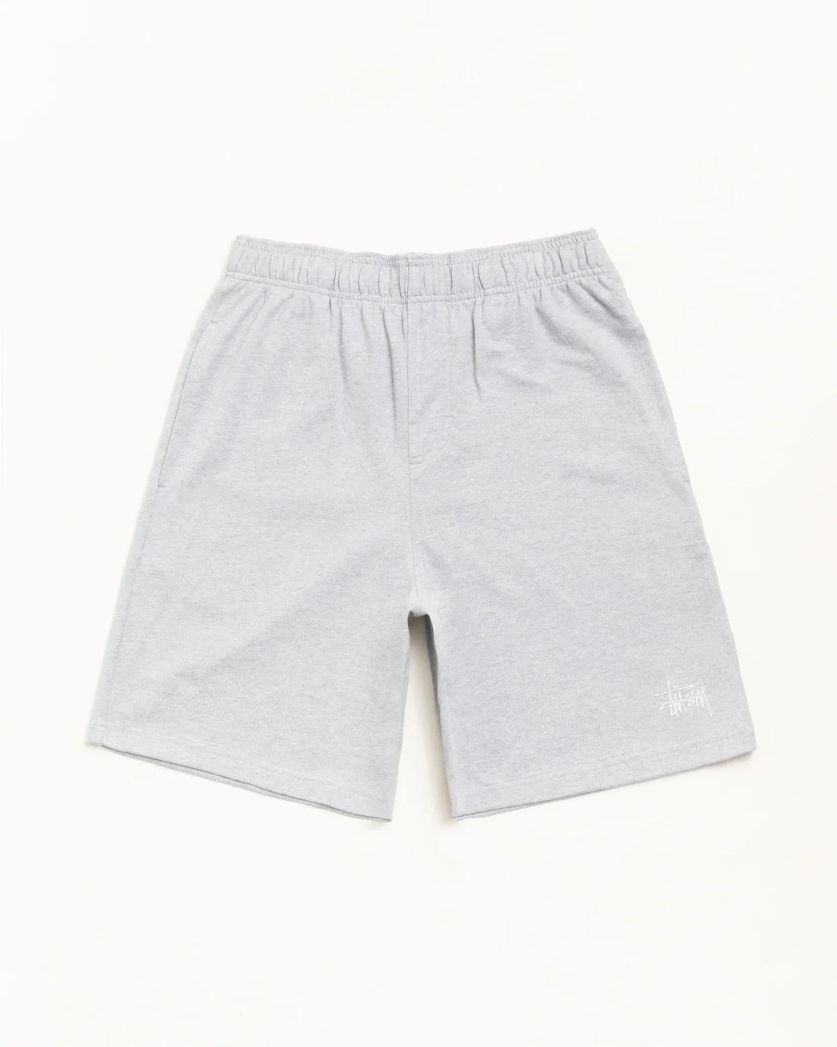 Stussy JERSEY SHORT GREY HEATHER