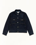 Stussy DENIM TRUCKER JACKET RINSED INDIGO