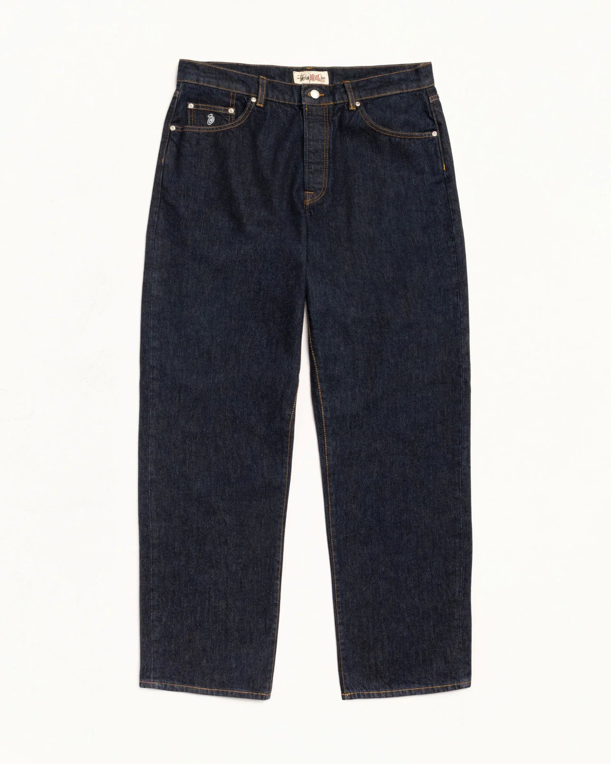 Stussy BIG OL' JEAN DENIM RINSED INDIGO