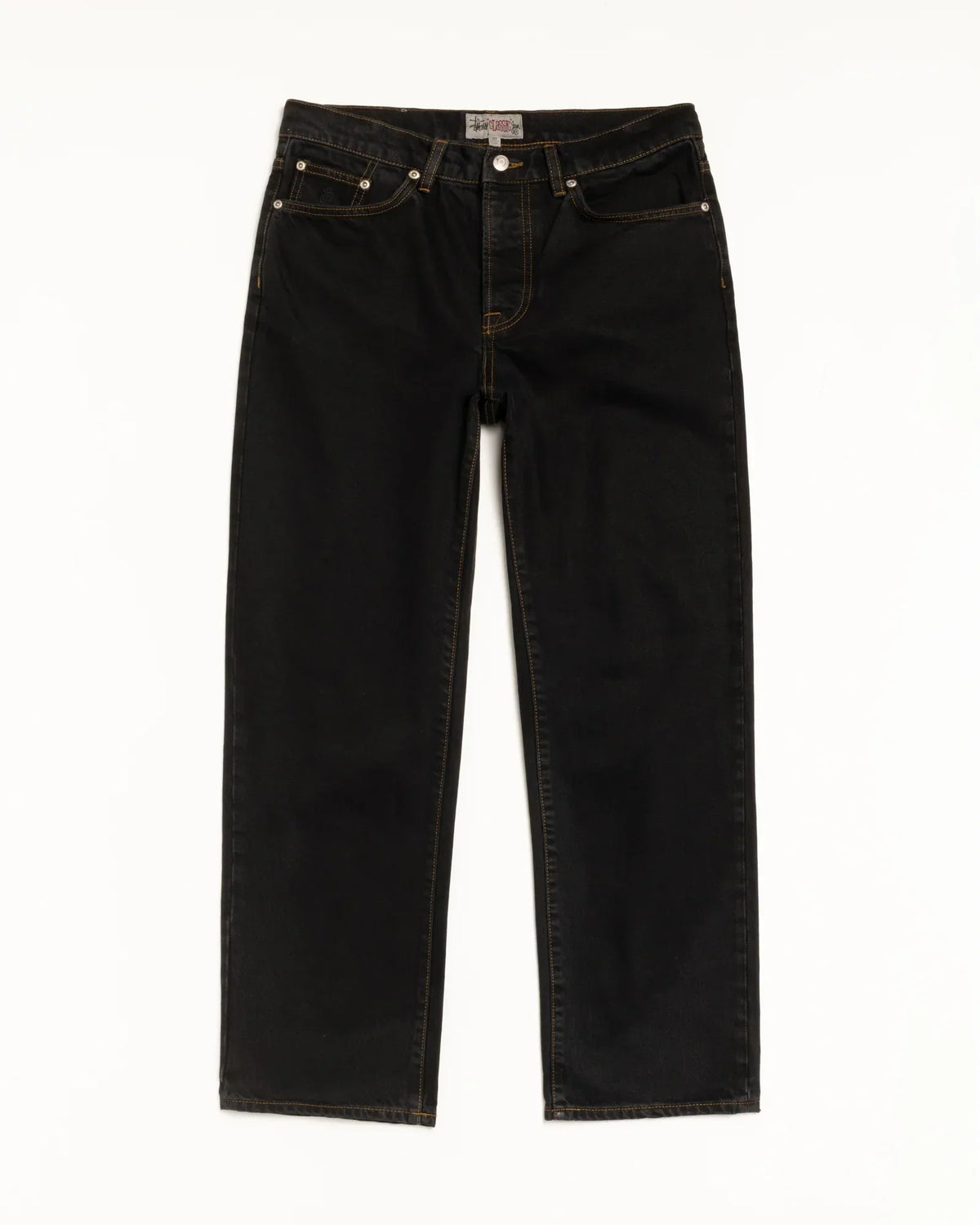 Stussy CLASSIC JEAN DENIM WASHED BLACK