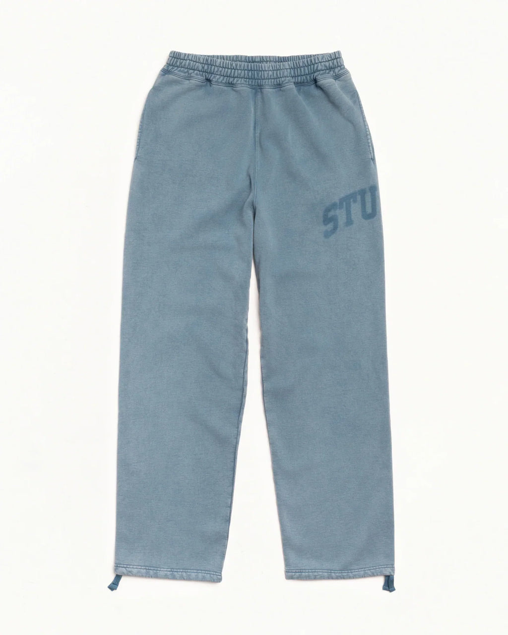 Stussy FADED GRAPHIC FLEECE PANT WASHED NAVY
