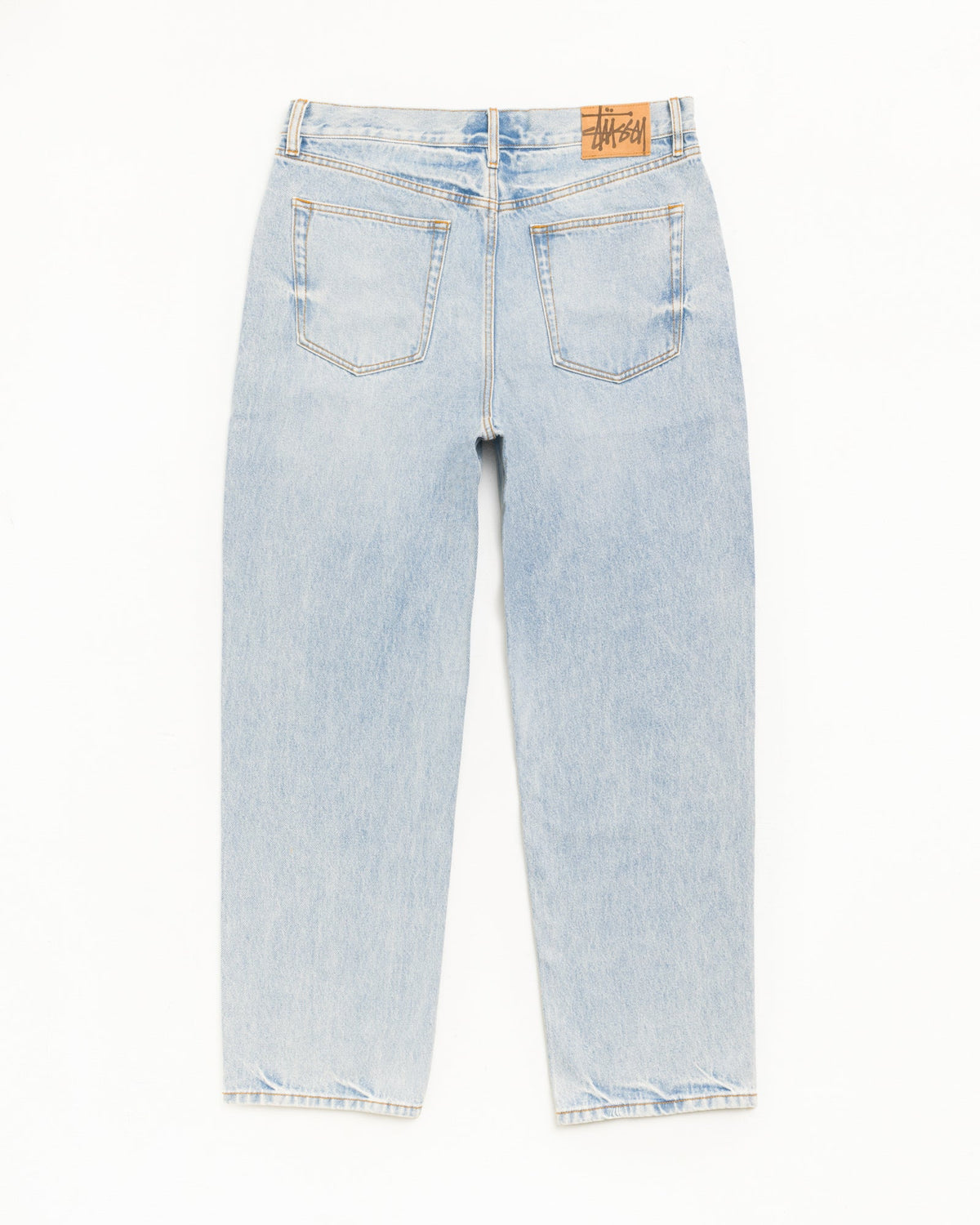 Stussy BIG OL' JEAN DENIM LIGHT WASH INDIGO