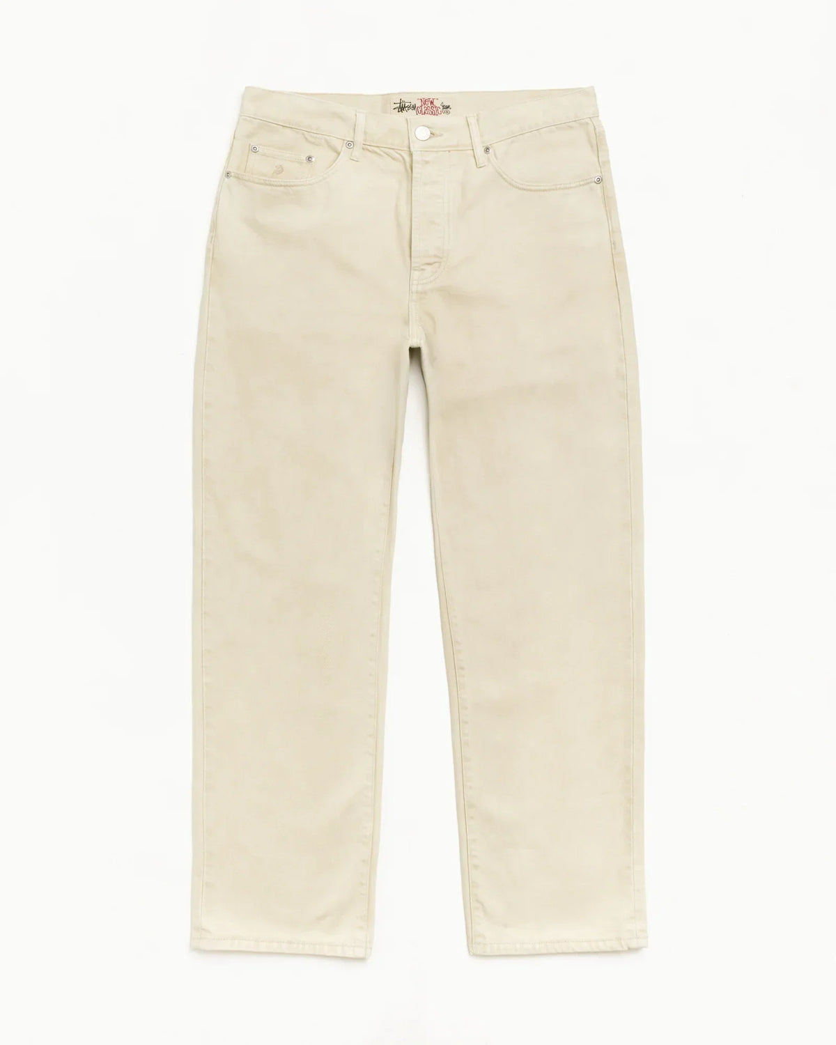 Stussy NEW CLASSIC JEAN OVERDYED SAND