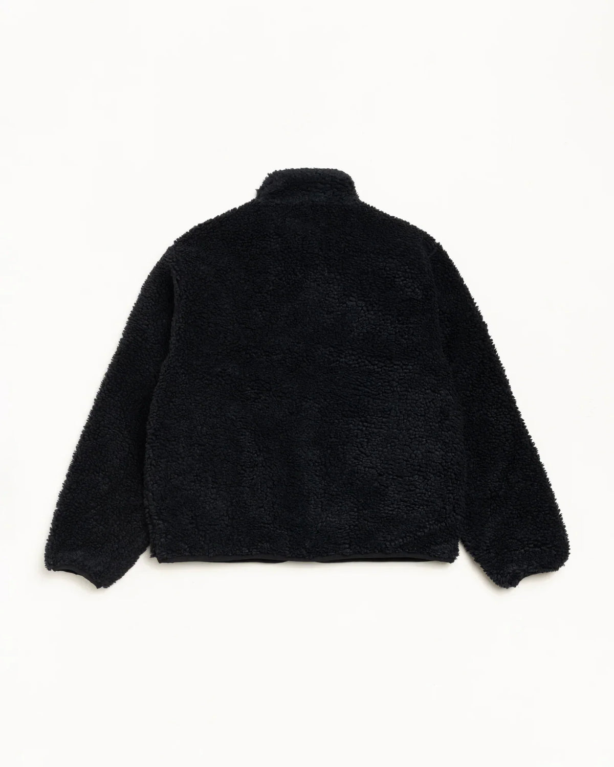 Stussy SHERPA REVERSIBLE JACKET BLACK
