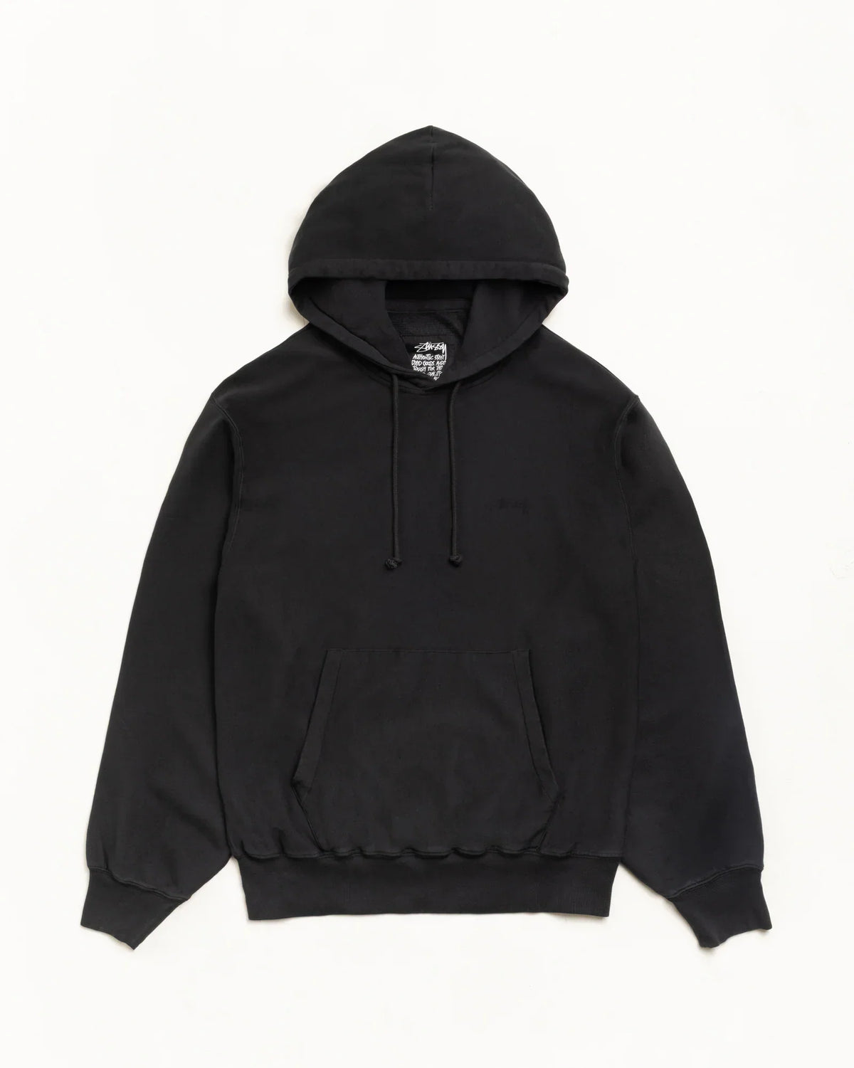 Stussy LIGHTWEIGHT TERRY HOODIE BLACK
