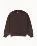 Stussy FLEECE CREW BROWN