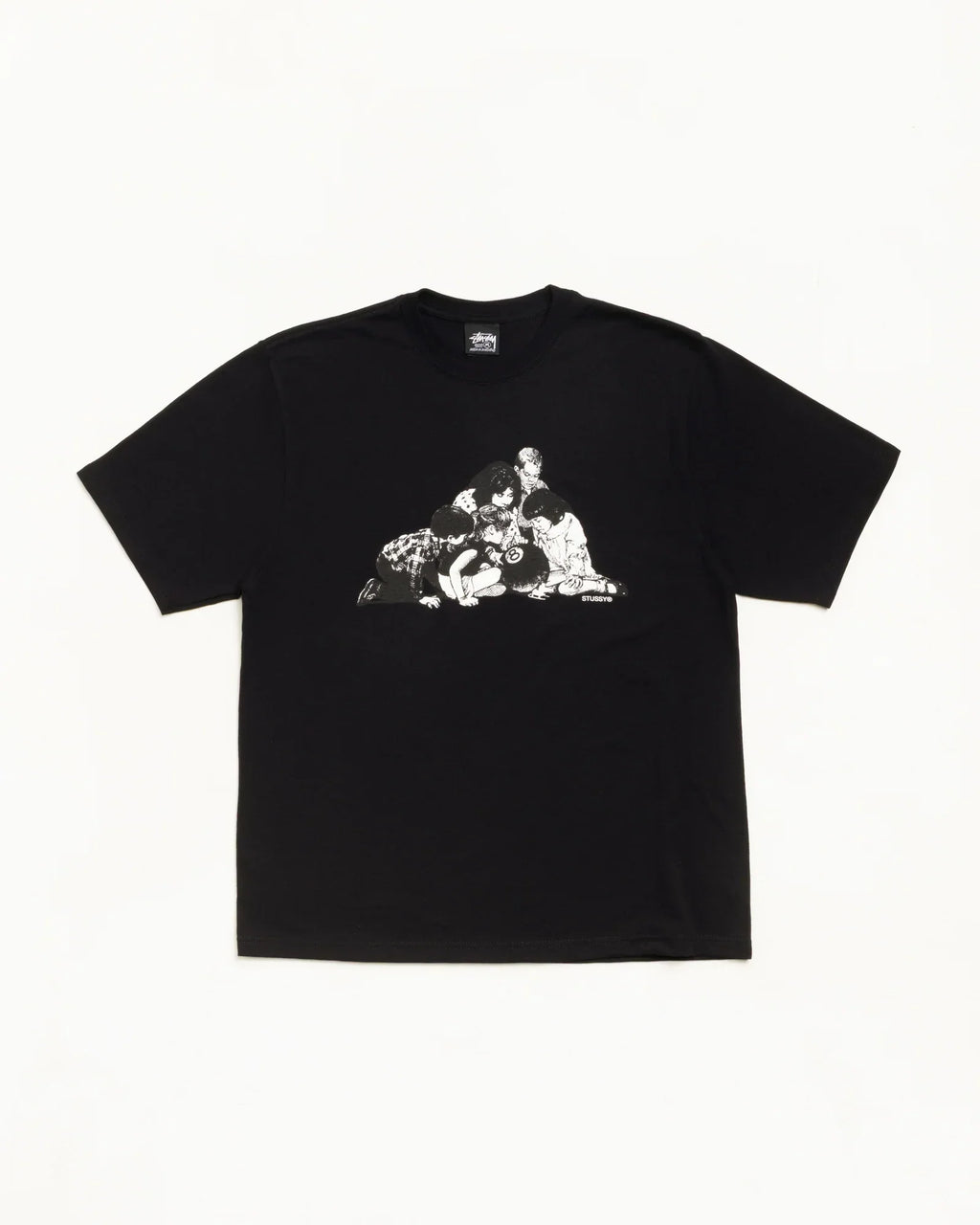 Stussy KIDS TEE BLACK
