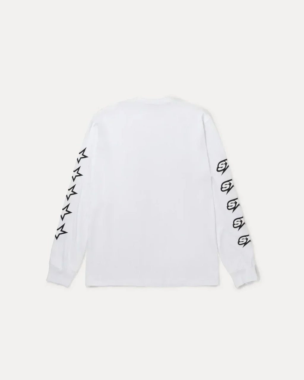 STUSSY SPEEDWAY LONG SLEEVE TEE WHITE